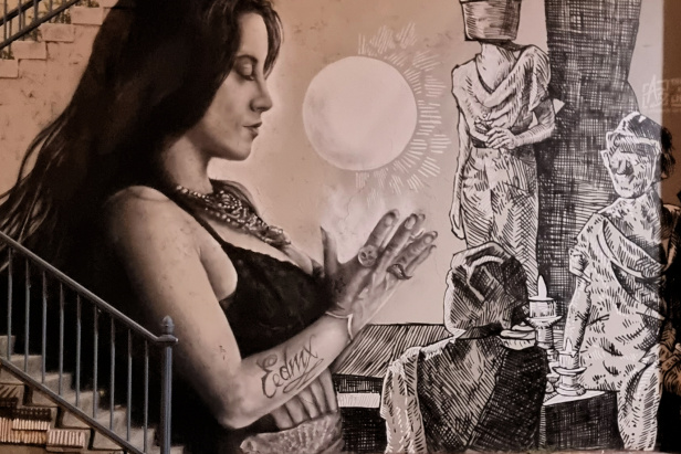 art on the wall