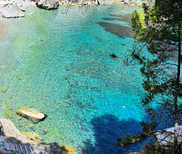 hidden beach
